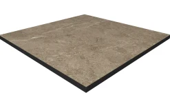 Terrassenplatte Botticino 60 x 60 cm Taupe
