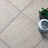 Terrassenplatte Feinsteinzeug Quarzo 60 x 60 x 2 cm beige
