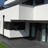Terrassenplatte Feinsteinzeug Manhatten 60 x 90 x 2 cm schwarz