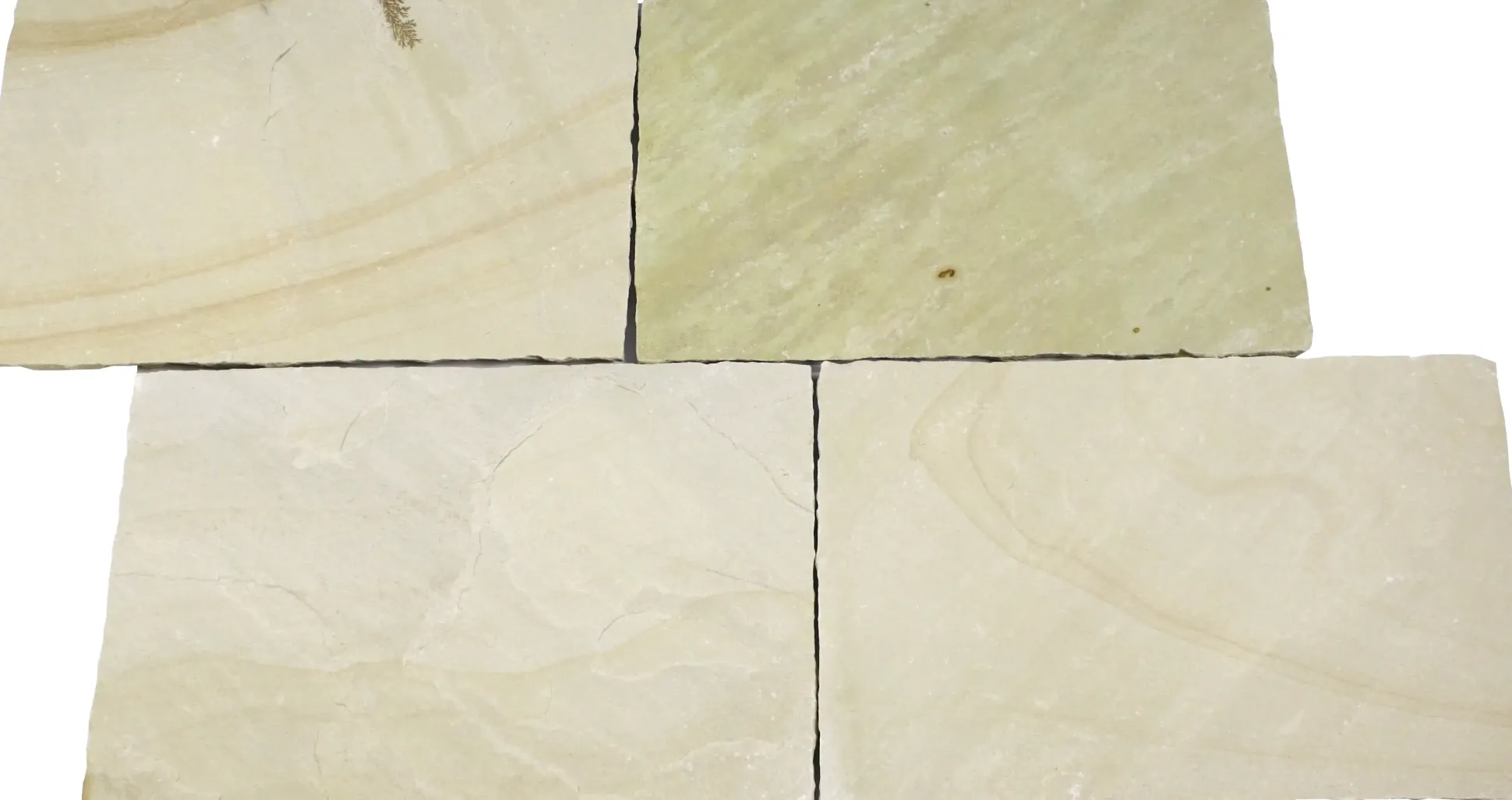 Terrassenplatte Sandstein 60 x 30 x 2,5 cm mint