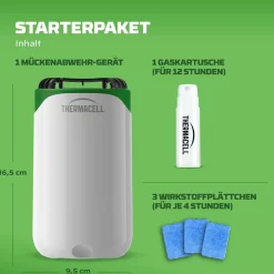 Thermacell Mückenabwehr-Verdampfer Protect weiß-grün inkl. Wirkstoff