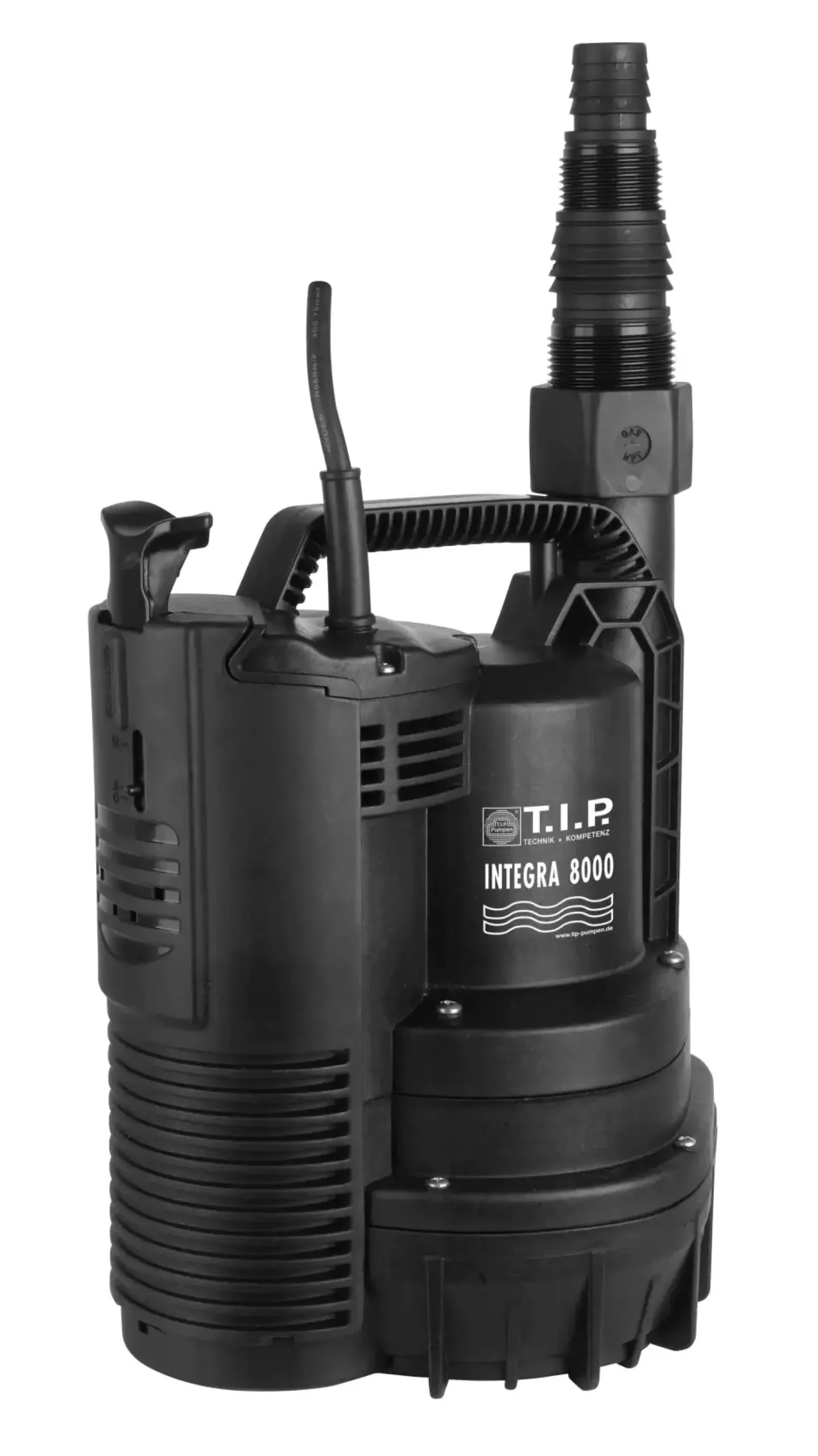 T.I.P. Drainage Tauchpumpe Integra 8000 l/h 7 m 300 Watt