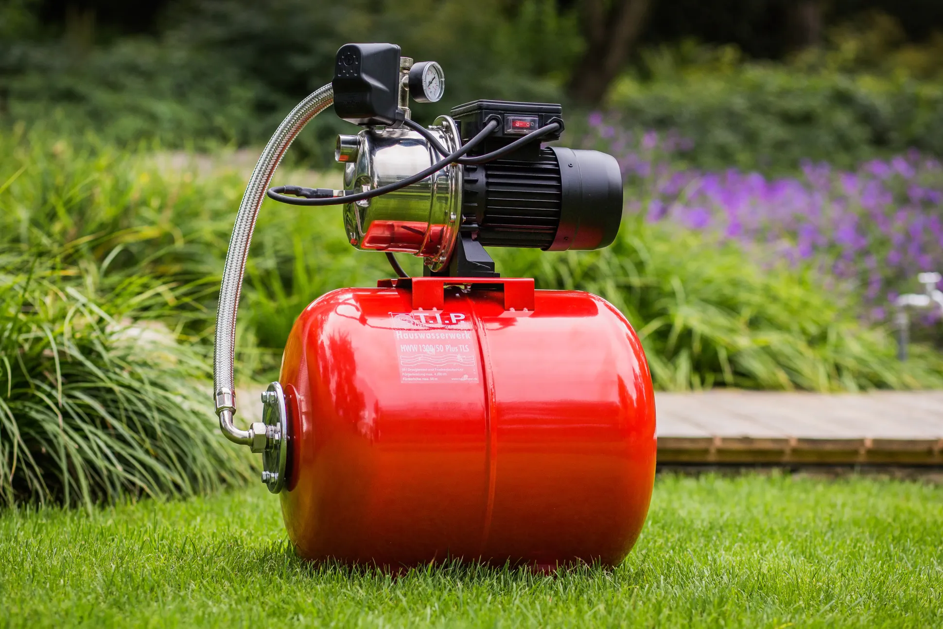 T.I.P. HausWasserWerk HWW 1300/50 Plus TLS Fördermenge 4.200 l/h, 1.200 W