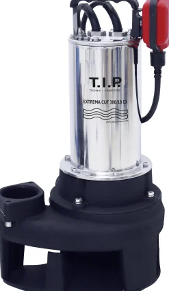 T.I.P. Schmutzwasser Tauchpumpe Extrema Cut 18.000 l/h 18 m 2.000 Watt