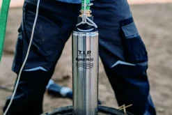 T.I.P. Tiefbrunnenpumpe BigWell 90/53 AUT, 900 Watt, 5.400 l/h, Edelstahl