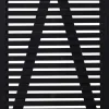 Tokyo Einzeltor - schwarz - 100 x 180cm - schwarz