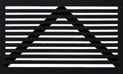 Tokyo Einzeltor Breit - 150 x 90 cm - schwarz