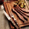 Tramontina Gaucho Steakmesser 24 cm Edelstahl mit Holzgriff