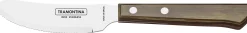 Tramontina Pizzamesser 21 cm Edelstahl mit Holzgriff