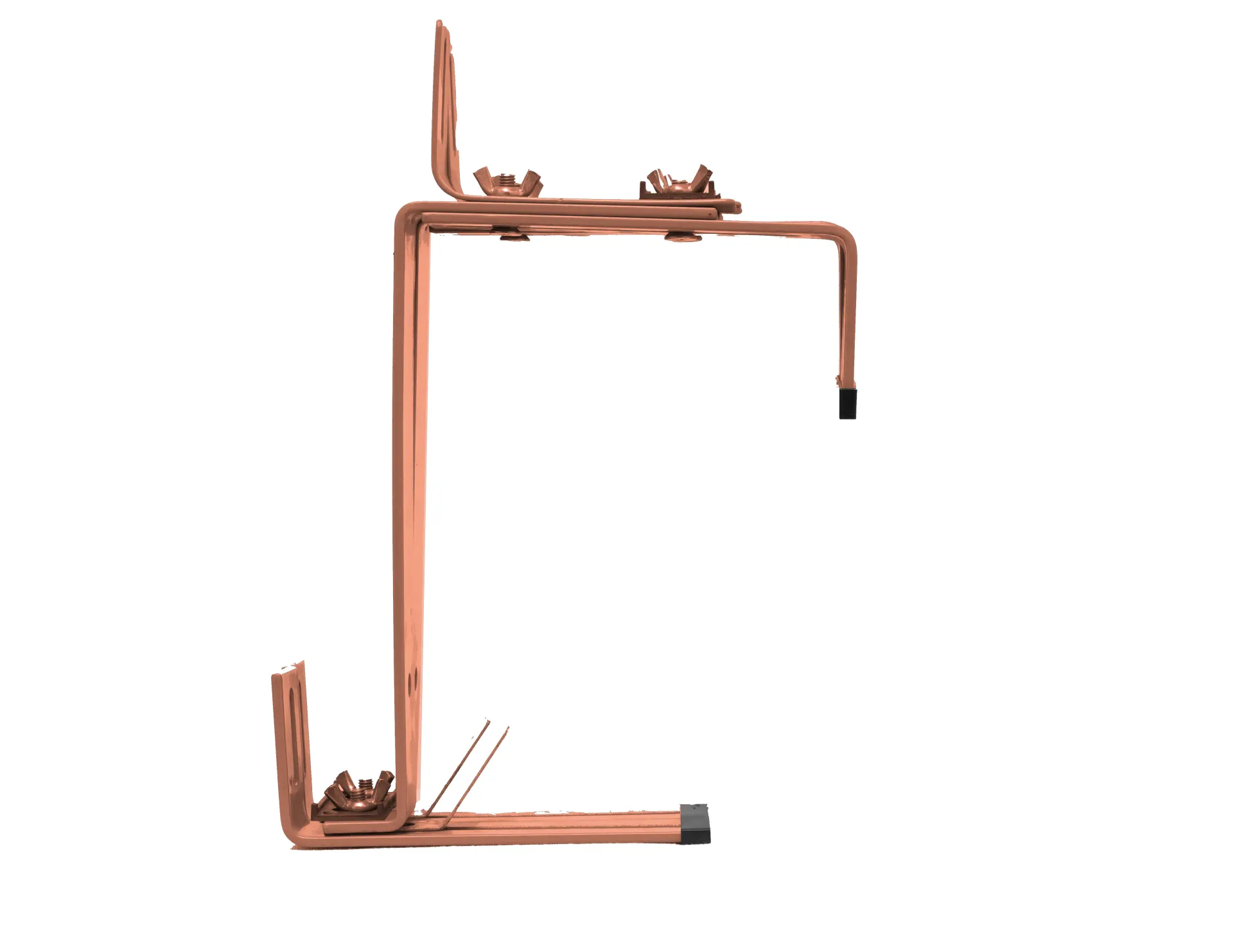 TrendLine Blumenkastenhalter terracotta 3-fach verstellbar
