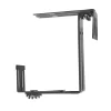 TrendLine Blumenkastenhalter anthrazit 2-fach verstellbar - 2 Stück