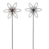 TrendLine Gartenstecker Metall Blume sortiert 115 cm