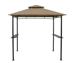 TrendLine Grillpavillon BBQ 250 x 240 cm khaki