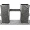 TrendLine Kaminholzstapelhilfe 33 x 10 x 15 cm verzinkt
