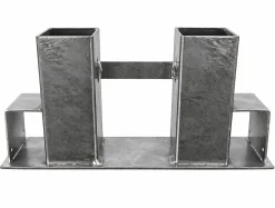 TrendLine Kaminholzstapelhilfe 33 x 10 x 15 cm verzinkt