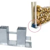 TrendLine Kaminholzstapelhilfe 33 x 10 x 15 cm, verzinkt