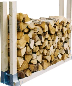 TrendLine Kaminholzstapelhilfe 33 x 10 x 15 cm, verzinkt