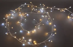 TrendLine LED Lichterkette 120 LED, warmweiß/kaltweiß
