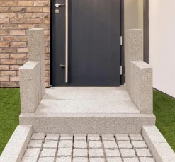 TrendLine Palisade Granit 75 x 10 x 10 cm grau geflammt