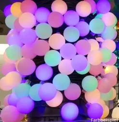 TrendLine Partylichterkette 80 Lichter bunt