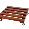 TrendLine Pflanzenroller Akazie 35 x 35 cm