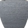TrendLine Pflanztopf Schiefer-Brickoptik 30,5 x 30,5 x 30,5 cm