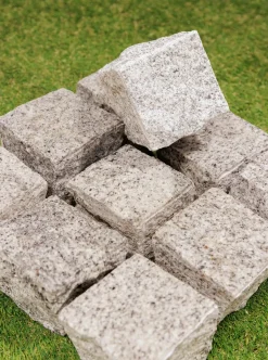 TrendLine Pflasterstein Granit 9 x 9 x 5 cm grau