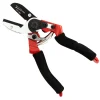 TrendLine Profi-Amboss Gartenschere 20 cm schwarz-rot