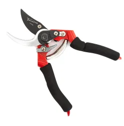 TrendLine Profi-Bypass Gartenschere 21 cm schwarz-rot