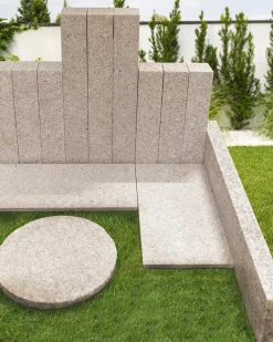 TrendLine Randstein Granit 100 x 16 x 6 cm grau