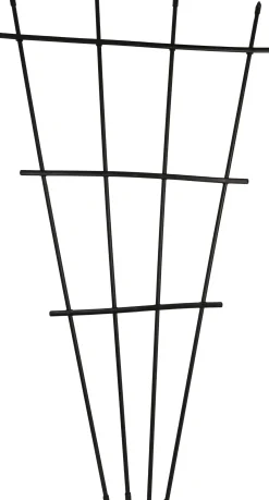 TrendLine Rankgitter 120 cm PE schwarz