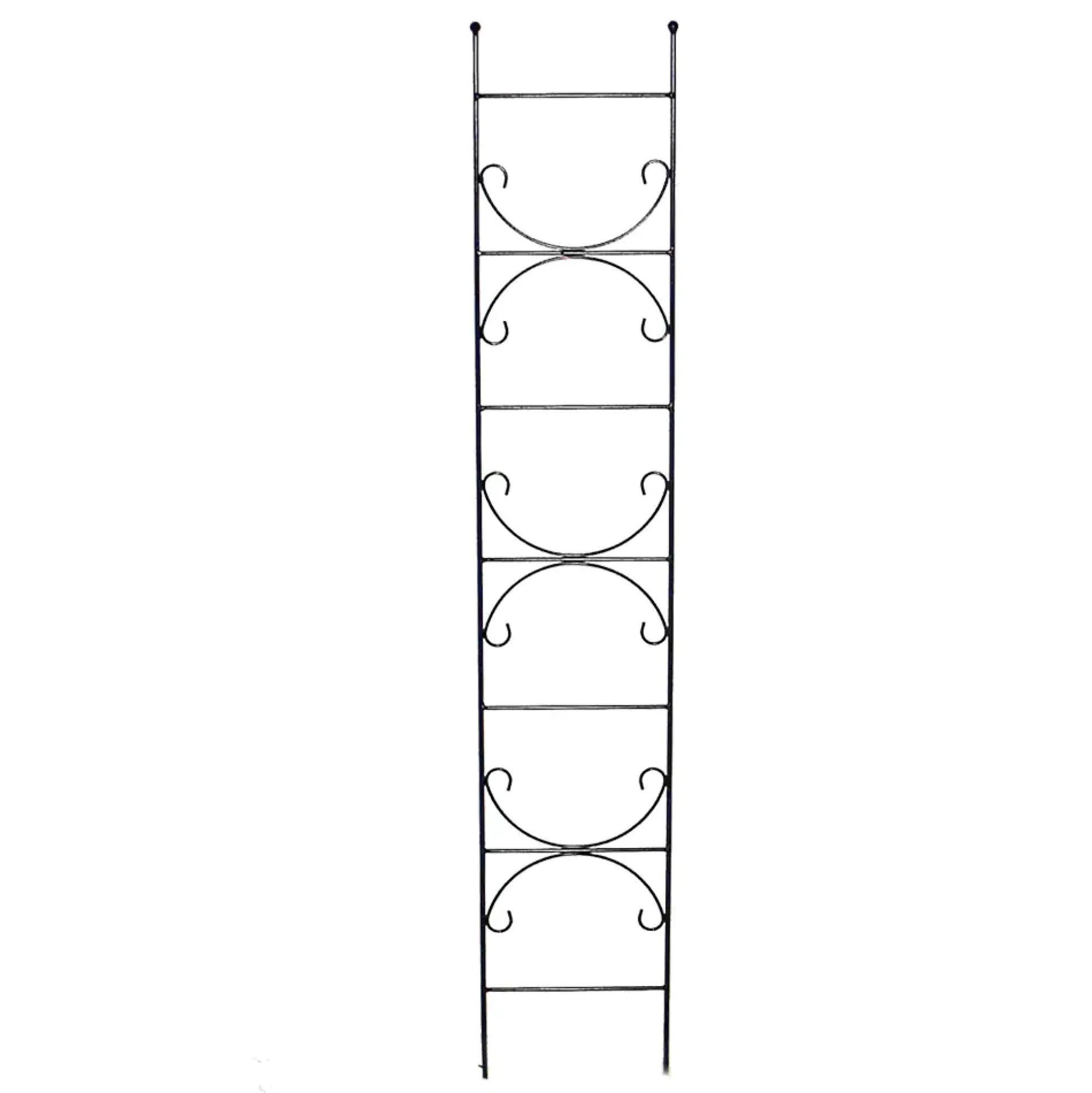 TrendLine Rankhilfe Metall 180 cm dunkelgrau