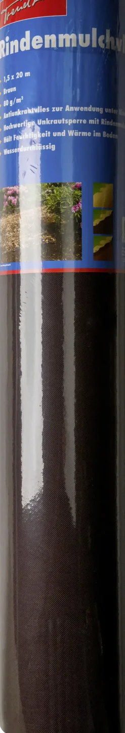 TrendLine Rindenmulchvlies 1,5 x 20 m