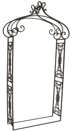TrendLine Rosenbogen Lara 128 x 33,5 x 238 cm