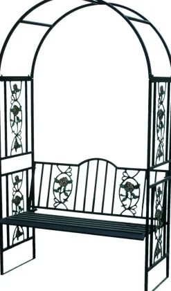 TrendLine Rosenbogen mit Bank 122 x 52 x 213 cm