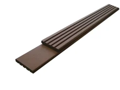 TrendLine Seitenpaneel WPC 300 x 6 x 0,8 cm braun