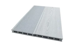 TrendLine Terrassendiele WPC 300 x 14,5 x 2,1 cm grau glatt