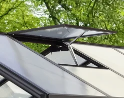 Vitavia Alu-Dachfenster zu Gewächshaus Zeus Poseidon schwarz