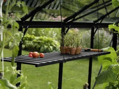 Vitavia Aluregal 120 x 31 cm schwarz