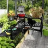 Vitavia Alutisch 121 x 54 x 76 cm schwarz 2 Ablagen