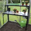 Vitavia Alu-Tischaufsatz 121 x 28 x 39 cm schwarz