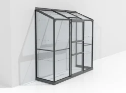 Vitavia Anlehngewächshaus Styx 1300 65 x 192 cm 3 mm ESG