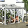 Vitavia Anlehngewächshaus Helena 8600 268 x 344 cm 3 mm ESG