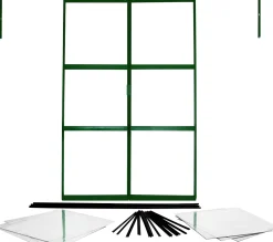 Vitavia Doppelschiebetür-Set Sirius smaragd 3 mm ESG