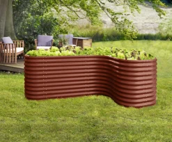 Vitavia Erweiterung Curve zu Hochbeet 858 86 cm rubin