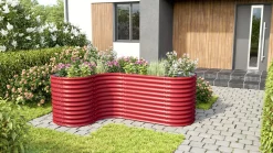 Vitavia Erweiterung Curve zu Hochbeet 858 86 cm rubin