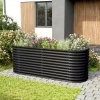 Vitavia Erweiterung Stretched zu Hochbeet 858 80 x 86 cm schwarz