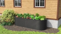 Vitavia Erweiterung Stretched zu Hochbeet 630 80 x 63 cm schwarz