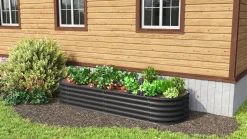 Vitavia Erweiterung Stretched zu Hochbeet 401 80 x 40 cm schwarz