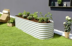 Vitavia Erweiterung Stretched zu Hochbeet 630 80 x 63 cm aluminium